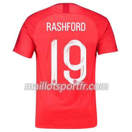 Maillot de Foot Angleterre Rashford 19 Exterieur Coupe du monde 2018